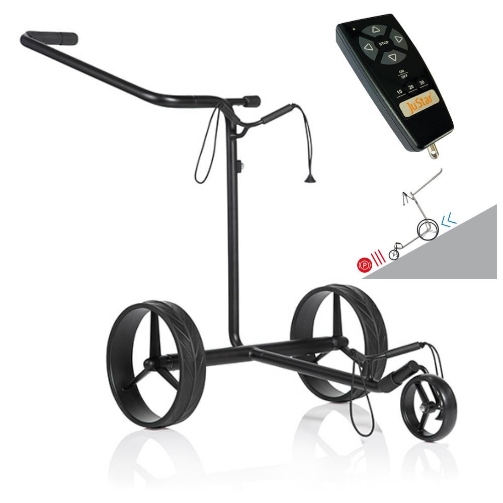 JuStar Black 1.0 Elektrotrolley + Fernsteuerung + Parkbremse