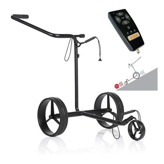 JuStar Black 1.0 Elektrotrolley + Fernsteuerung + Parkbremse