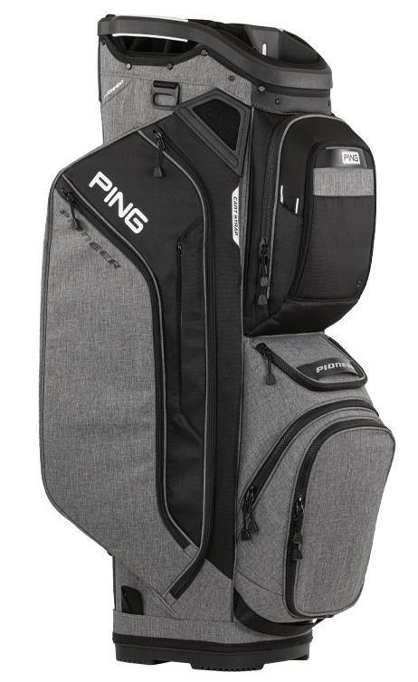 Ping Pioneer Cartbag, schwarz/grau