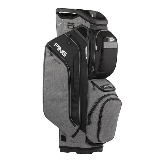Ping Pioneer Cartbag, schwarz/grau