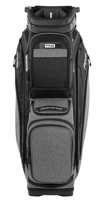 Ping Pioneer Cartbag, schwarz/grau
