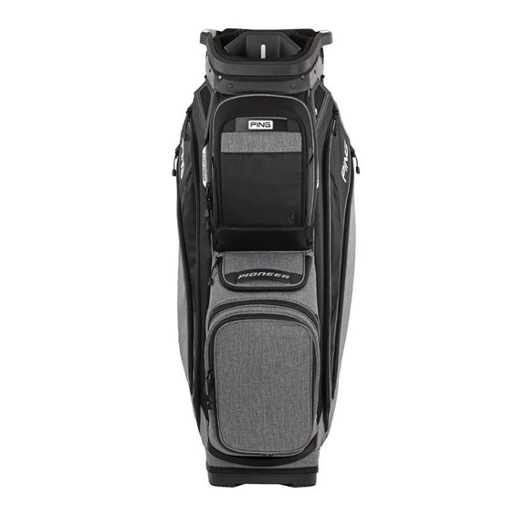 Ping Pioneer Cartbag, schwarz/grau
