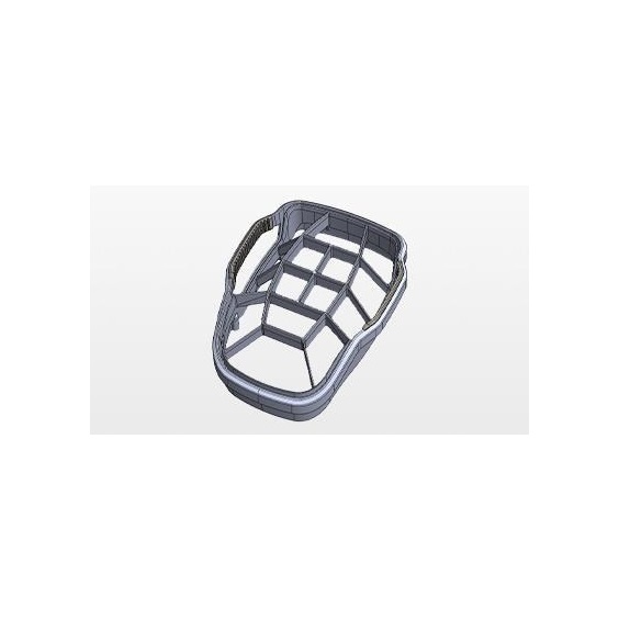 Ping Pioneer Cartbag, schwarz/grau