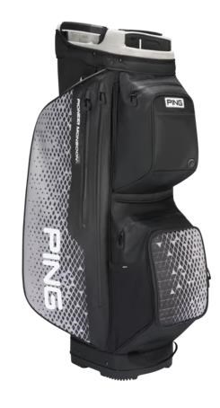 Ping Pioneer Monsoon Cartbag, schwarz/grau