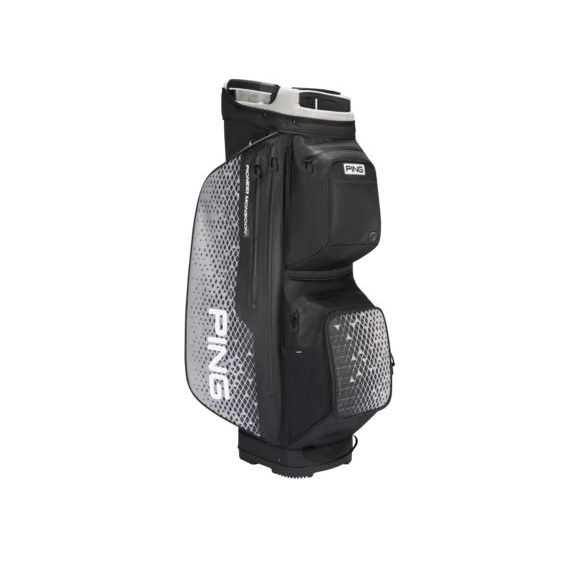Ping Pioneer Monsoon Cartbag, schwarz/grau