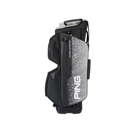 Ping Pioneer Monsoon Cartbag, schwarz/grau