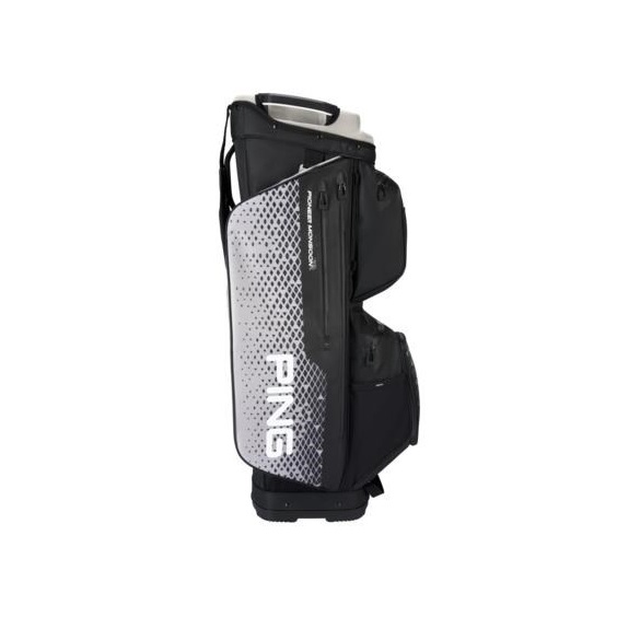 Ping Pioneer Monsoon Cartbag, schwarz/grau