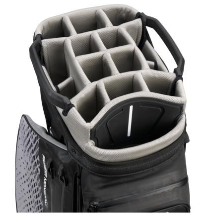Ping Pioneer Monsoon Cartbag, schwarz/grau