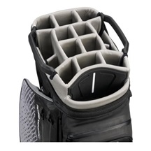 Ping Pioneer Monsoon Cartbag, schwarz/grau
