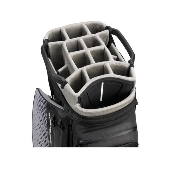 Ping Pioneer Monsoon Cartbag, schwarz/grau