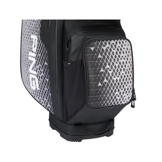 Ping Pioneer Monsoon Cartbag, schwarz/grau