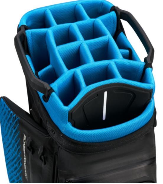 Ping Pioneer Monsoon Cartbag, schwarz/blau
