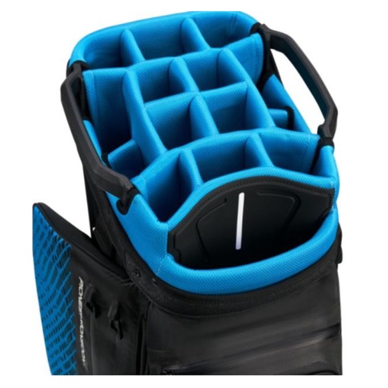 Ping Pioneer Monsoon Cartbag, schwarz/blau