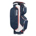Ping Traverse Cartbag, blau/weiss/rot