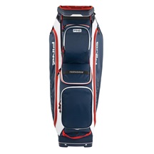Ping Traverse Cartbag, blau/weiss/rot
