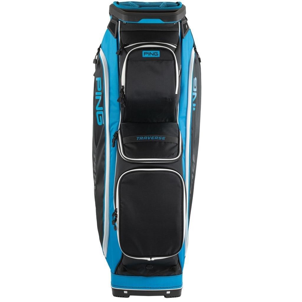 Ping Traverse Cartbag, schwarz/blau