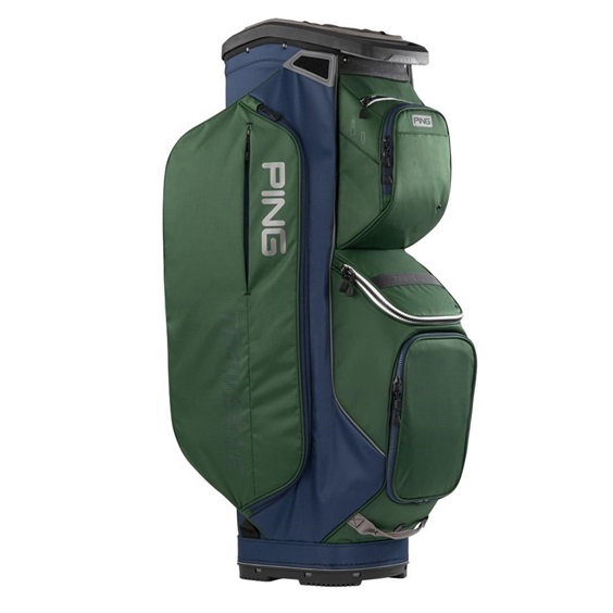 Ping Traverse Cartbag, grün/blau