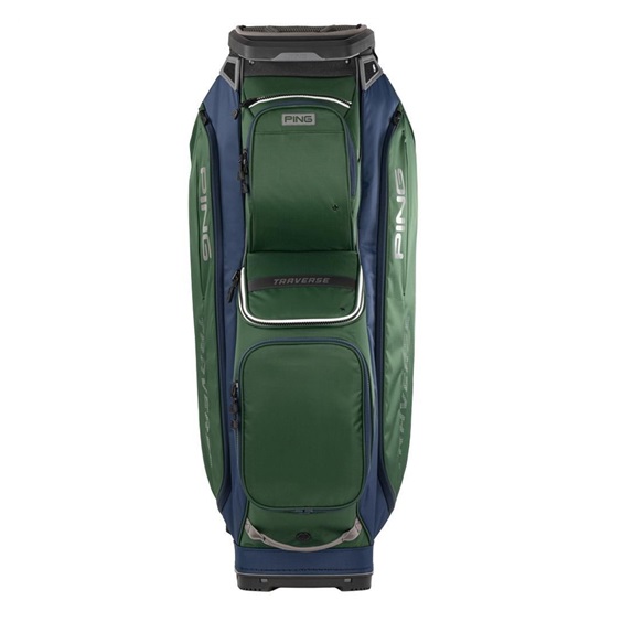 Ping Traverse Cartbag, grün/blau