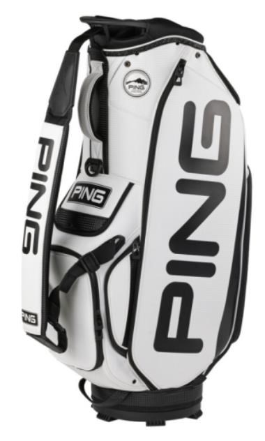 Ping Tour Staff 243 Cartbag, schwarz/weiss