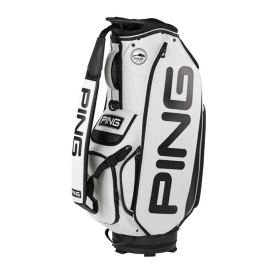 Ping Tour Staff 243 Cartbag, schwarz/weiss