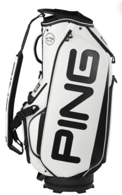 Ping Tour Staff 243 Cartbag, schwarz/weiss