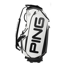 Ping Tour Staff 243 Cartbag, schwarz/weiss