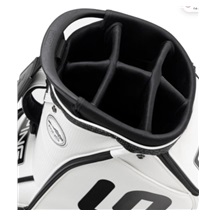 Ping Tour Staff 243 Cartbag, schwarz/weiss