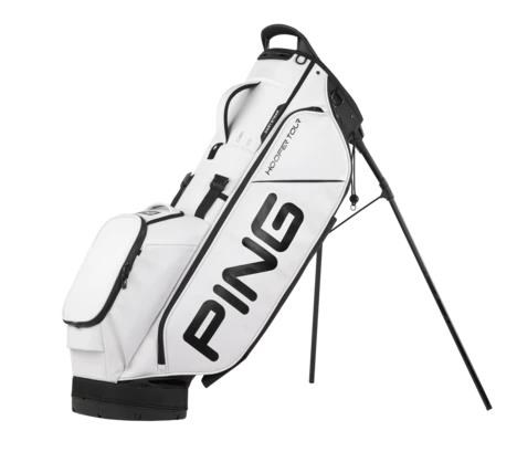 Ping Hoofer Tour Standbag, weiss/schwarz