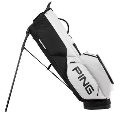 Ping Hoofer Tour Standbag, weiss/schwarz