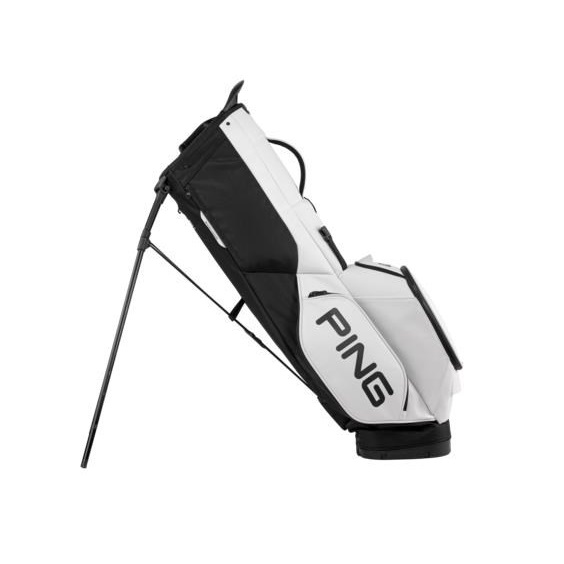 Ping Hoofer Tour Standbag, weiss/schwarz