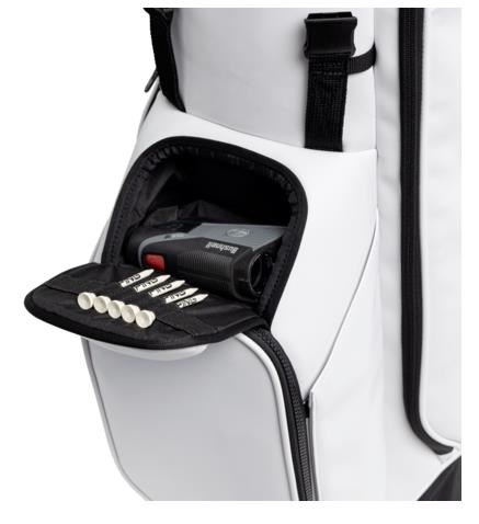 Ping Hoofer Tour Standbag, weiss/schwarz