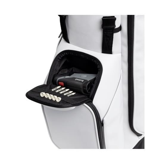 Ping Hoofer Tour Standbag, weiss/schwarz