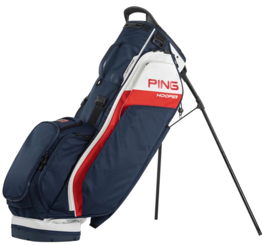 Ping Hoofer Standbag, blau/rot/weiss