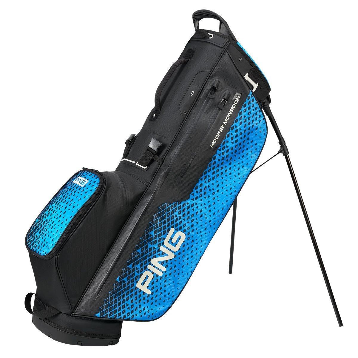 Ping Hoofer Monsoon Standbag, schwarz/blau