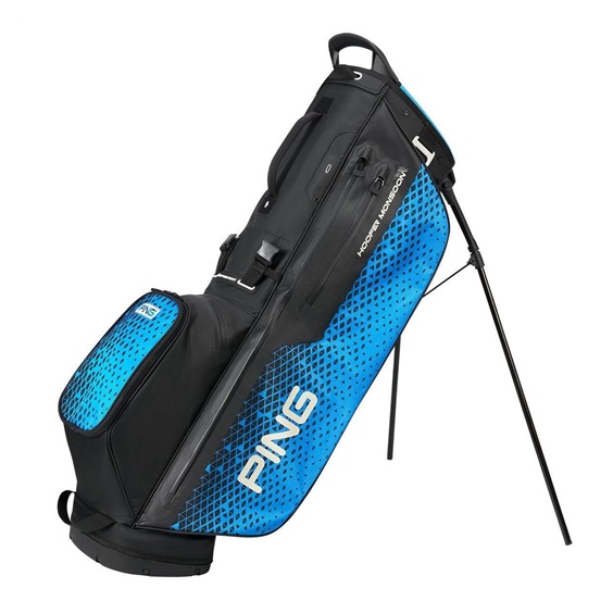 Ping Hoofer Monsoon Standbag, schwarz/blau