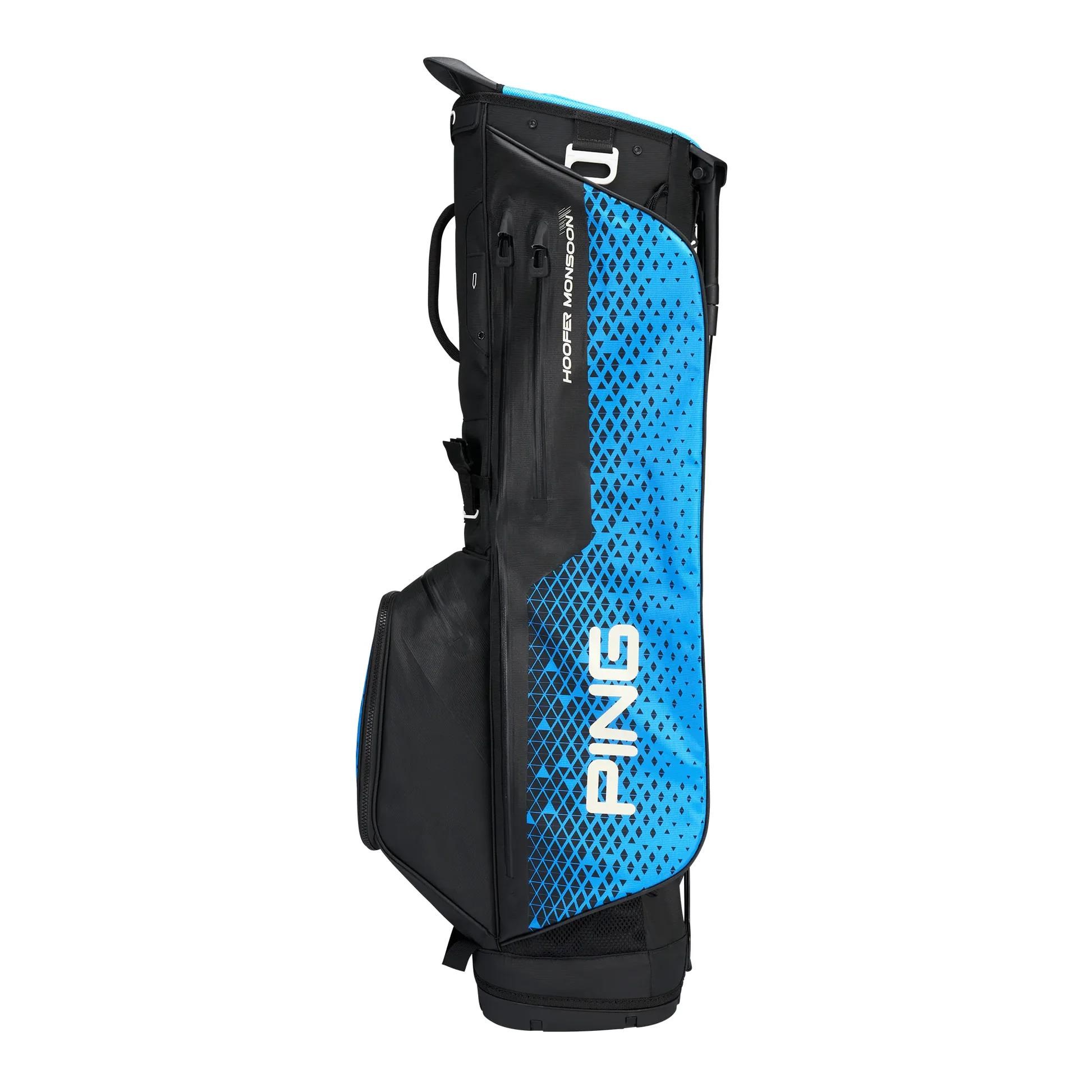 Ping Hoofer Monsoon Standbag, schwarz/blau