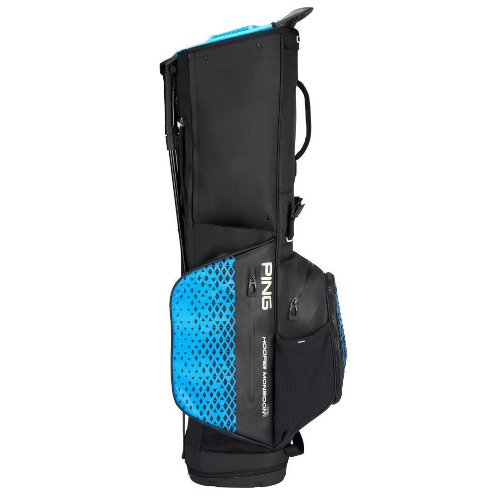 Ping Hoofer Monsoon Standbag, schwarz/blau