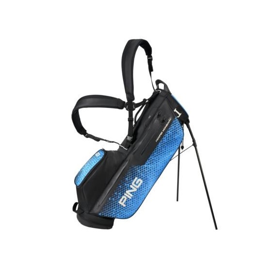 Ping Hoofer Monsoon Standbag, schwarz/blau