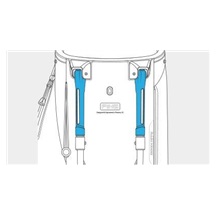 Ping Hoofer Monsoon Standbag, schwarz/blau