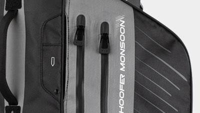 Ping Hoofer Monsoon Standbag, schwarz/blau