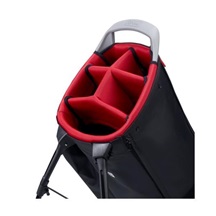 Ping Hoofer Monsoon Standbag, schwarz/rot