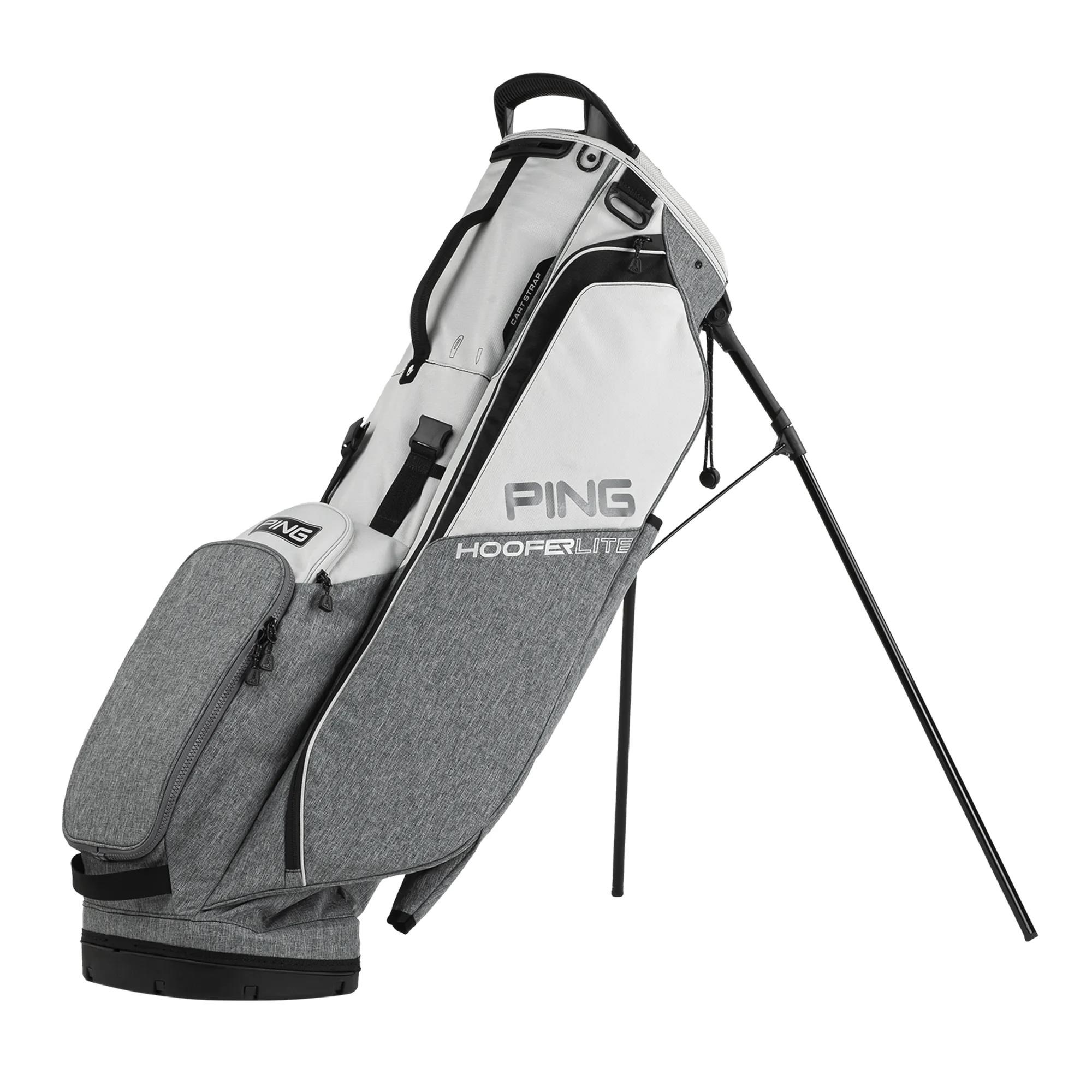 Ping Hoofer Lite Standbag, heather grey/platinum/black