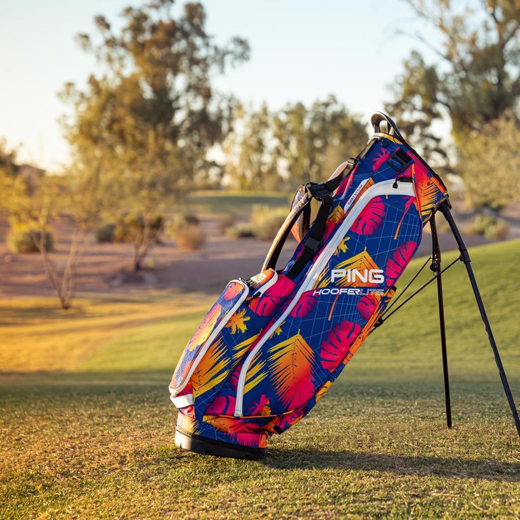 Limited Edition - Ping Hoofer Lite Standbag, electric sunset