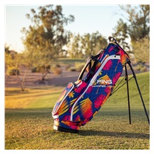 Limited Edition - Ping Hoofer Lite Standbag, electric sunset