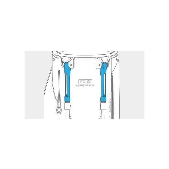 Limited Edition - Ping Hoofer Lite Standbag, electric sunset