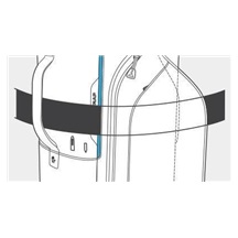 Limited Edition - Ping Hoofer Lite Standbag, electric sunset