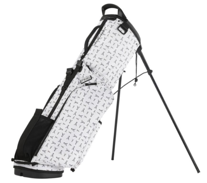 Ping Moonlander Standbag, weiss/Mr.Ping