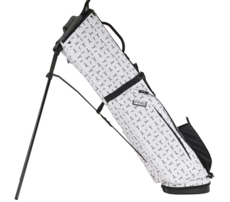 Ping Moonlander Standbag, weiss/Mr.Ping