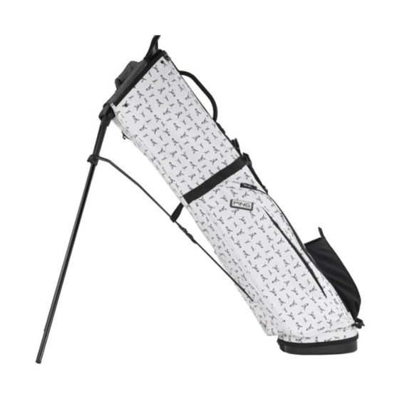 Ping Moonlander Standbag, weiss/Mr.Ping