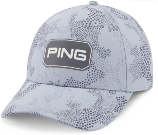 Ping Textured Camo Golf Cap, silver multi